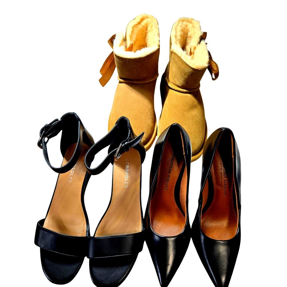 Aerosoles + More Size 5 5.5 Girl's Women's Dress Shoes Boots Bulk Lot 3 5 1/2